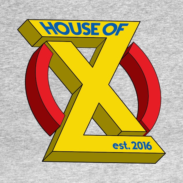 HouseOfX-GroupShirt by Neon Horror by Warpath_Dylan